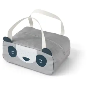 Sac repas enfant pour lunch box plateau MB Wonder 950ml Bleu Panda Monbento pas cher