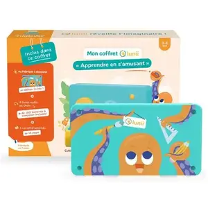 Comparateur de prix : Conteuse d’histoires Lunii Mon coffret Apprendre en s'amusant