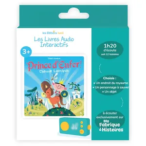 Comparateur de prix : Livre audio interactif Lunii pour Ma Fabrique à Histoires Prince d’Enfer