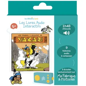 Comparateur de prix : LUNII Livre audio interactif pour Ma Fabrique à Histoires Les bandes à écouter de Yakari
