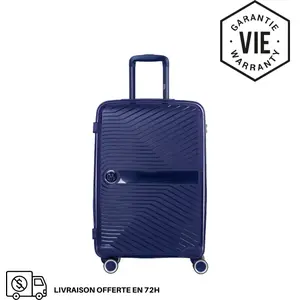 GYLBAG VALISE RIGIDE NAVY PP5 GRANDE (TAILLE L) pas cher