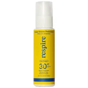 RESPIRE Crème Solaire Protectrice SPF 30 - Crème Solaire Visage et Corps 