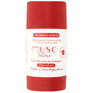 Musc Intime L'Envoûtante Rose Mystik déodorant naturel 50gr