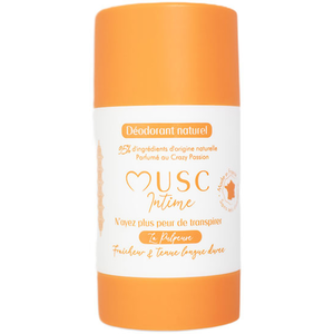 Musc Intime Déodorant Naturel Crazy Passion La Pulpeuse 50g