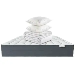 Matelas mémoire de forme 140x190 Memo HR Hbedding - Blanc - Ferme - An... pas cher