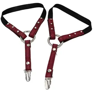 Porte-jarretelles cuir vegan Goliate pas cher