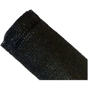 MAILLESTORE Brise-vue 90% - Noir - 185gr/m² - Boutonnières Noir 1.8m x 50m pas cher