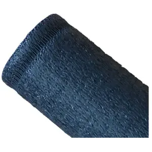 Brise-vue 100% - Gris foncé - 230gr/m² - Boutonnières 1.2m x 5m Gris f... pas cher