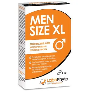 Aphrodisiaque MenSize XL 60 gélules
