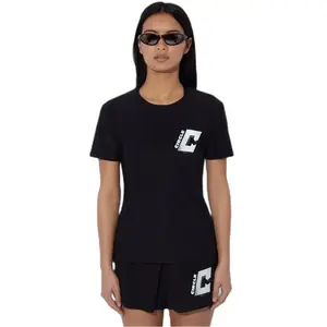 Comparateur de prix : T-shirt femme Circle Sportswear Legend TS003P23-SCH01-W-BL Noir XS