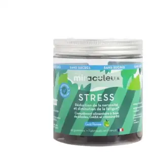 Comparateur de prix : Les Miraculeux Mium Lab Gummies Stress Boite de 42