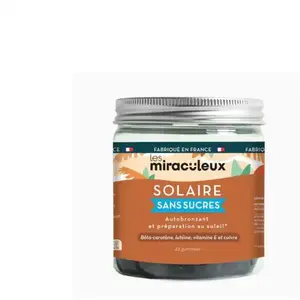 Comparateur de prix : Les Miraculeux Mium Lab Gummies Solaire Boite de 42