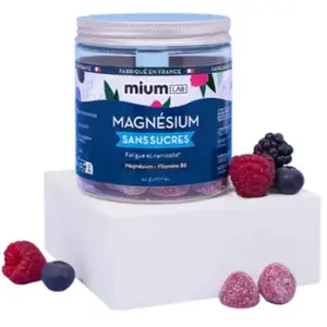Comparateur de prix : Miumlab Magnésium Gummies sans sucres 42 gummies