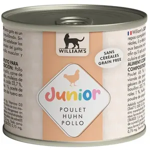 William's Pâtée pour chaton au poulet William's Junior pas cher