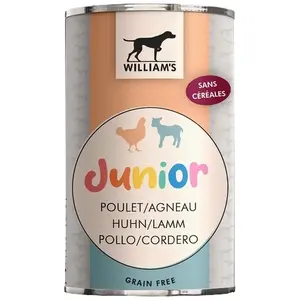 William's Junior William's au Poulet et à l'Agneau pas cher