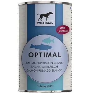 William's OPTIMAL William's au Saumon et Poisson Blanc pas cher