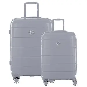 GYLBAG SET DE 2 SOLO : VALISES RIGIDES SILVER CH3(TAILLE S,M) pas cher