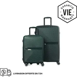 GYLBAG KIT SOLO : SET DE 2 VALISES RIGIDES SAPIN PP5(TAILLE S,M) pas cher