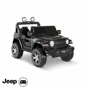 Voiture électrique Pour Enfants Jeep Sport Rubicon, 12V, 2 Places, Avec Lecteur MP3, Marque Jouets De Lamas