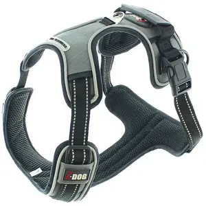 Harnais pour chien I-DOG Style Gris 2XS U04GXXS pas cher