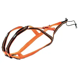 Harnais pour chien I-DOG Canicross X-Back One Orange 2XS I05OXXS pas cher