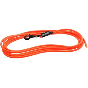 Laisse pour chien ronde Canihunt Xtreme Orange 5 m x 8 mm C38BR05
