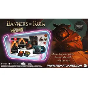 JUST FOR GAMES MAXIMUM Ent. Banners of Ruin Wild Edition Nintendo Switch pas cher