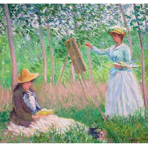 Figured'Art Broderie Diamant 40 x 50 cm Dans les bois de Giverny - Monet