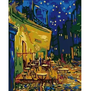 FIGURED'ART Peinture au numéro « Van Gogh - Café » pas cher