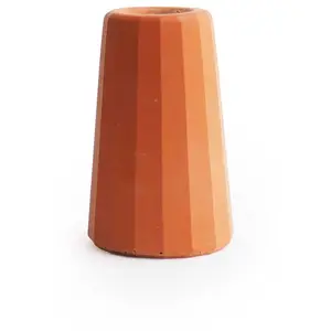 Comparateur de prix : Gone's Vase soliflore béton terracotta (petite taille) H9cm