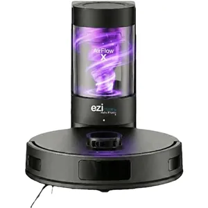 Comparateur de prix : eziclean Robot aspirateur laveur LIDAR connecté avec base de vidage AirFlow X
