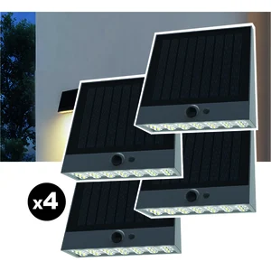 Comparateur de prix : Lot de 4 lampes solaires EZIlight® Solar Wall S25