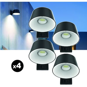 Comparateur de prix : Lot de 4 lampes solaires EZIlight® Solar Wall S28