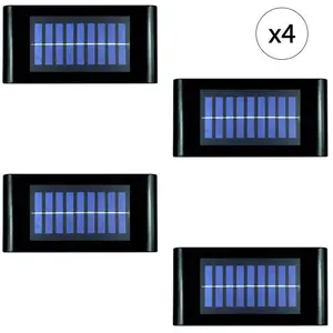 Comparateur de prix : Lot 4 Appliques murales solaire EZIlight® Solar up n down