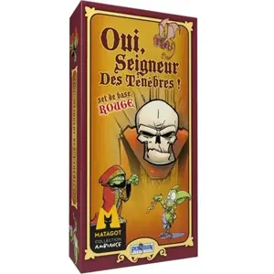 Matagot Oui Seigneur des Ténèbres ! Set de base Rouge pas cher