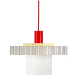Warren & Laetitia - Suspension Gigi - Multicolore - Plastique recyclé ... pas cher