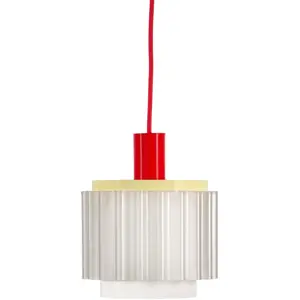 Warren & Laetitia - Suspension Gigi - Multicolore - Plastique recyclé ... pas cher