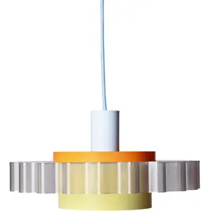 Warren & Laetitia - Suspension Gigi - Multicolore - Plastique recyclé ...Vendu parmade-in-design