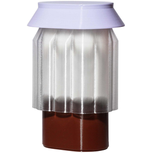 Warren & Laetitia - Lampe de table Nour - Multicolore - Plastique recy... pas cher