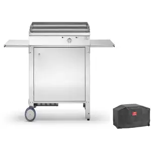 Planet Plancha électrique en inox Chef 55 cm Avec chariot fermé + housseVendu pardarty