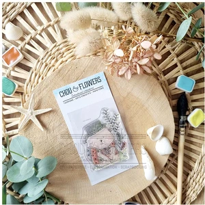 Planche de tampons Clear A8 « Doudou provence »Vendu parscrapmalin