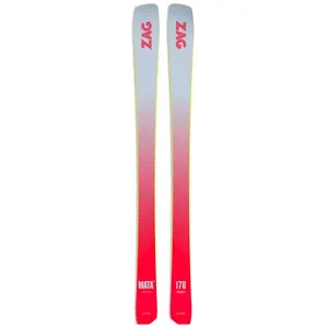 Zag - Skis alpins - Mata 90 2025 pour Homme - Taille 163 cm - Rouge pas cher