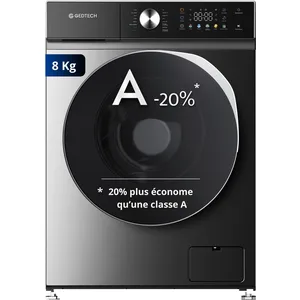 Comparateur de prix : GEDTECH Lave-linge frontal GLLPS81400DG - 8 Kg - 1400 tr/mn - 16 progr...