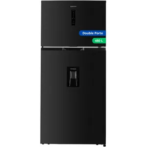GEDTECH Réfrigérateur Double Porte Grande largeur GDP480NFDX 480L - No Frost - Distributeur d'eau - Dark Inox pas cher