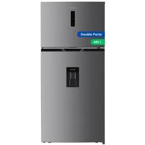 GEDTECH Réfrigérateur Double Porte Grande largeur GDP480NFIX 480L - No Frost - Distributeur d'eau - Inox pas cher
