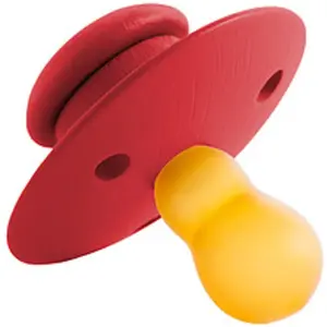 Totote Tétine Ronde Colorfull Rouge Bordeaux - 0/6 Mois pas cher