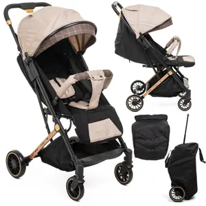 Bebelissimo - Poussette bébé Citadine Ultra Compacte - De 0 à 36 mois ...