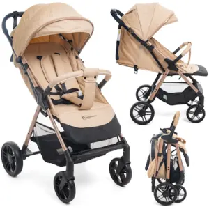 BEBELISSIMO Poussette Bébé Canne Ultra Compacte Légère Pliage à Un... pas cher