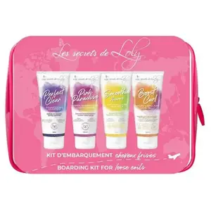 LES SECRETS DE LOLY Trousse Voyage - Rituel soin cheveux frisés  pas cher