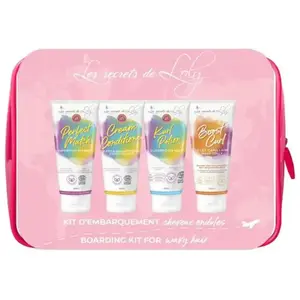 LES SECRETS DE LOLY Trousse Voyage - Rituel soin cheveux ondulés pas cher